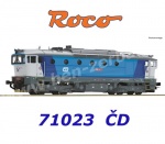 71023 Roco Diesel locomotive Class 754 of the CD